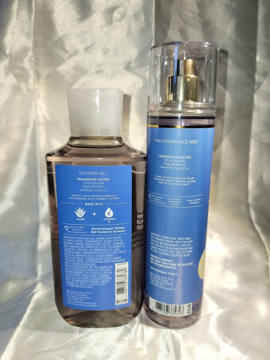 【CottonCandyClouds】Bath&bodyworksシャワージェル Bath & Body Works Cotton Candy Clouds Shower Gel Body Wash