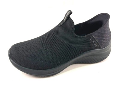 Skechers 149708 Black Slip-Ins Air-Cooled Memory Foam Ultra Flex 3.0 ...