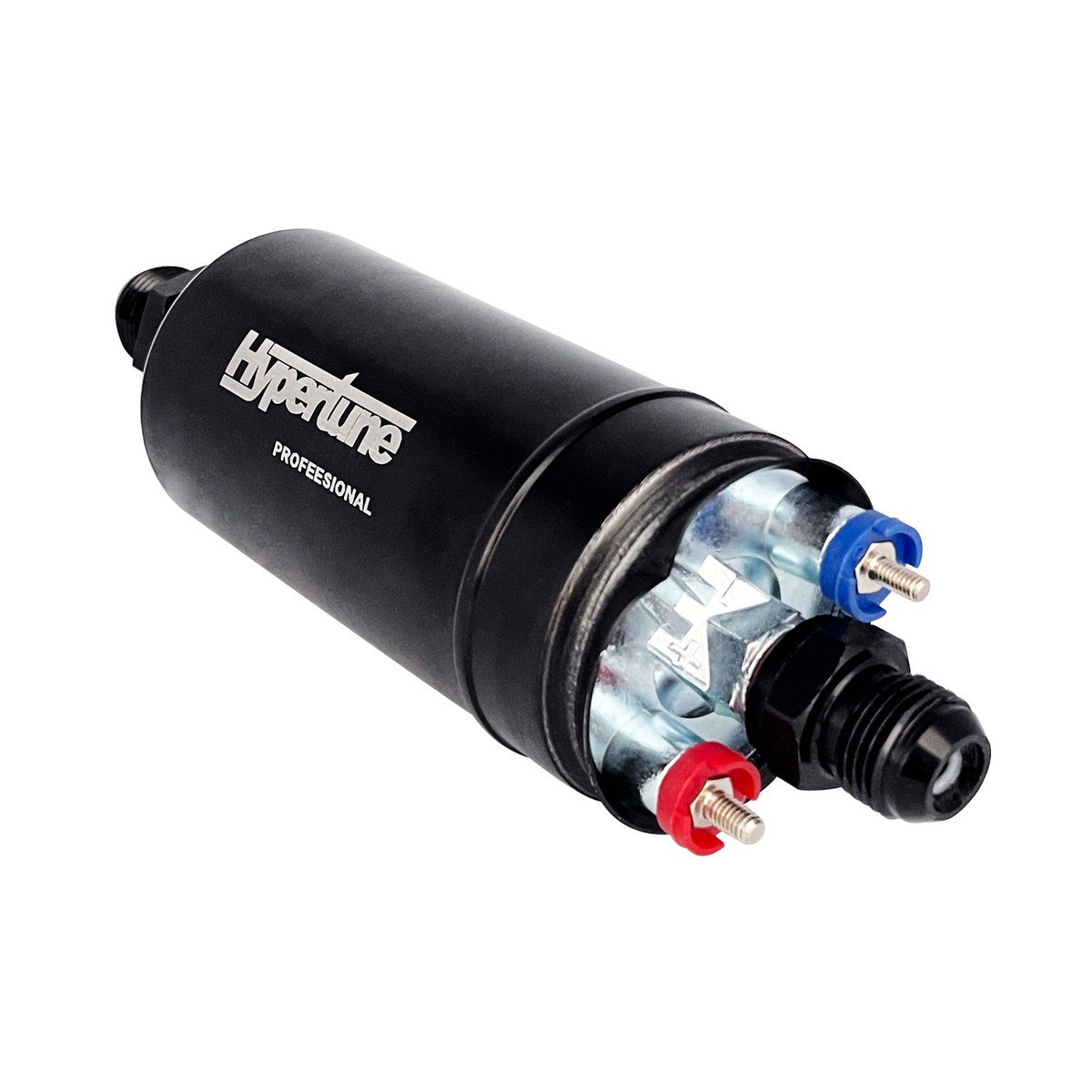 EFI 380LH 1000HP Kraftstoffpumpe + schwarzer Halter E85 konform Bosch 044 style