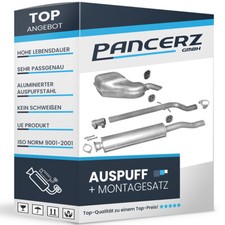 Auspuffanlage für Volvo S60 I 2.4 20V 140/170PS 2003-2009