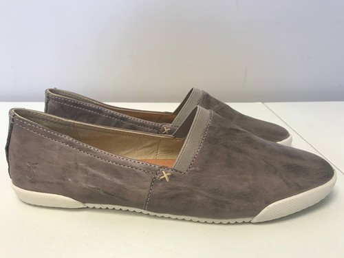 frye melanie slip on grey