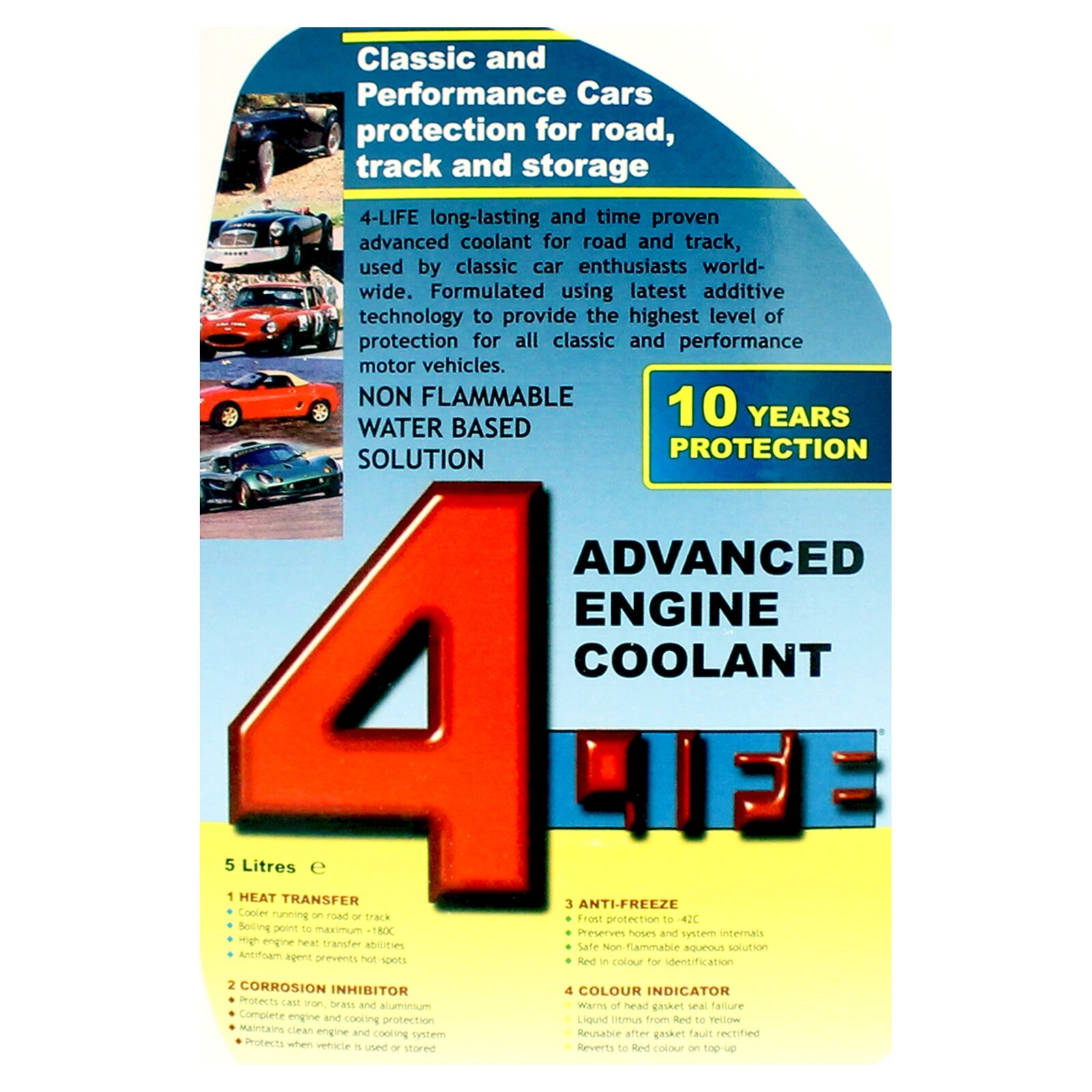 4Life (Forlife) Advanced Engine Antifreeze & Coolant for Classic Cars