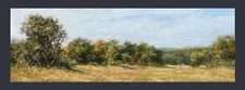 original paintings on canvas, Early Autumn Pastures, farm, country, foliage