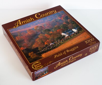 Amish Country Jigsaw Puzzle 2000 Limited Edition Doyle Yoder Sealed 1000 Pc