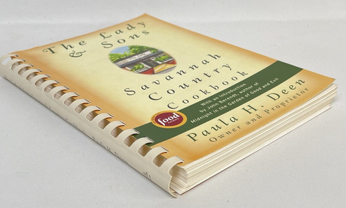 Paula Deen The Lady & Sons Savannah Country Cookbook 1998 Paperbackk - Imagen 6 de 6