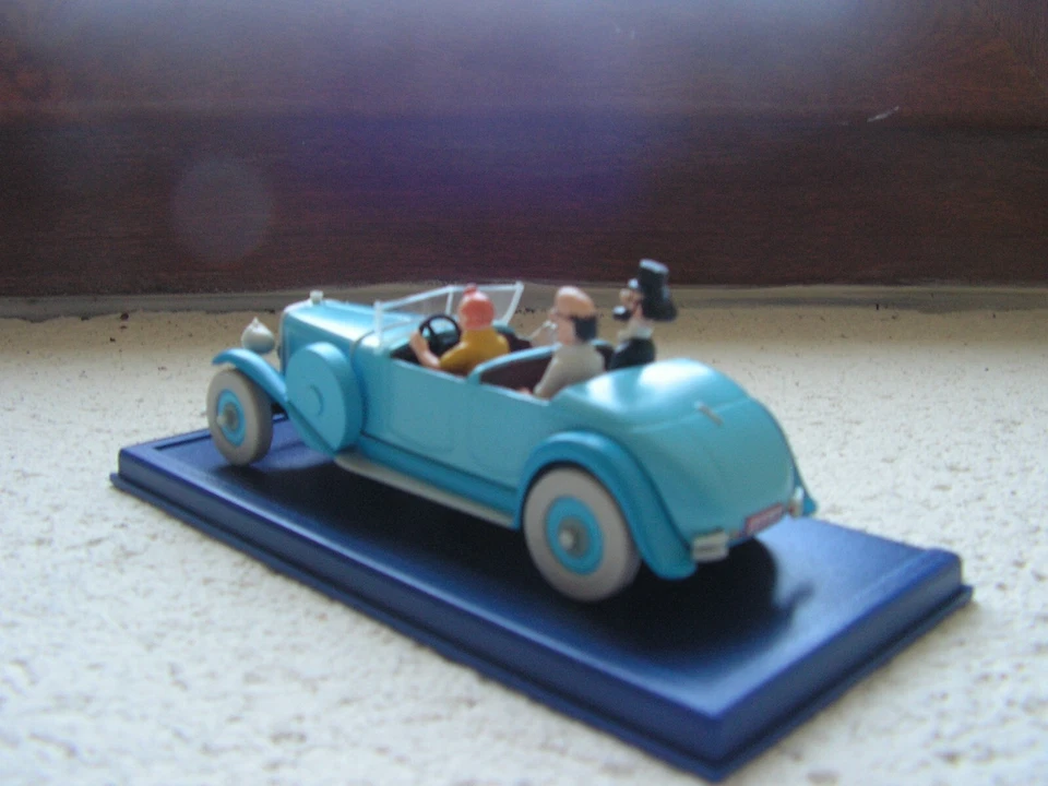 Tintin la Lincoln Torpédo les cigares du pharaon 1 /43 Edition Atlas - Photo 3/4