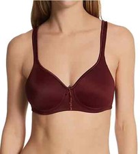Vanity Fair 72335 Body Caress Bra Wirefree 40C Flushed Fig