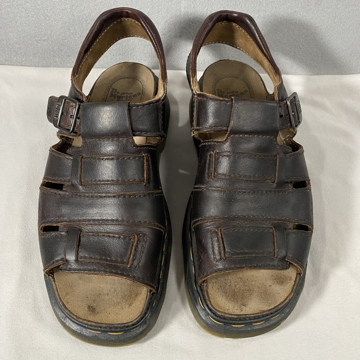 Vintage Dr Martens‎ Fisherman Sandals UK 7 US Mens 8 Womens 9.5 Made In England Dr Martens Fisherman Sandals Mens UK 10 US 11 Docs England  main image 2