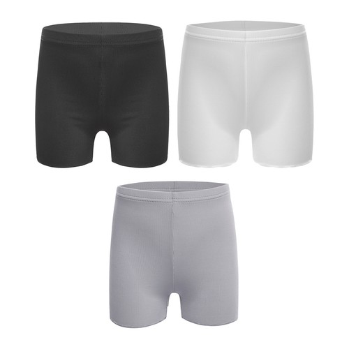 Girls Modal Shorts Under Dress Dance Bike Shorts for Playground Gym Sport 3 Pack - Picture 16 of 156