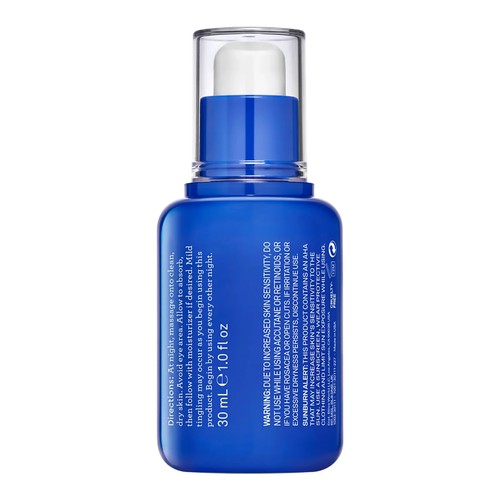 Bliss Renew Smooth Night Serum Glycolic Acid Exfoliating Skin Treatment 1 Fl Oz - Picture 2 of 5