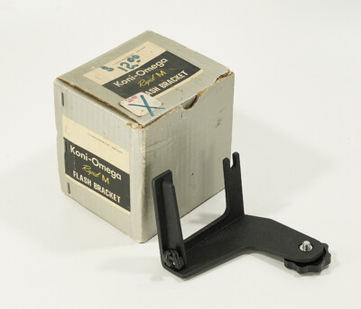 専用1 KONICA FLASH BRACKET FOR KONI-OMEGA RAPID M, IN WORN BOX/219596 | eBay