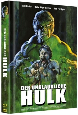 Der Unglaubliche Hulk - Double Feature 2-Disc-Limited Mediabook - Cover A