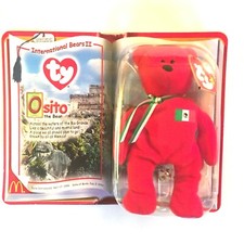 Osito The Bear Mexico International Bears II TY Teenie Beanie Baby McDonalds