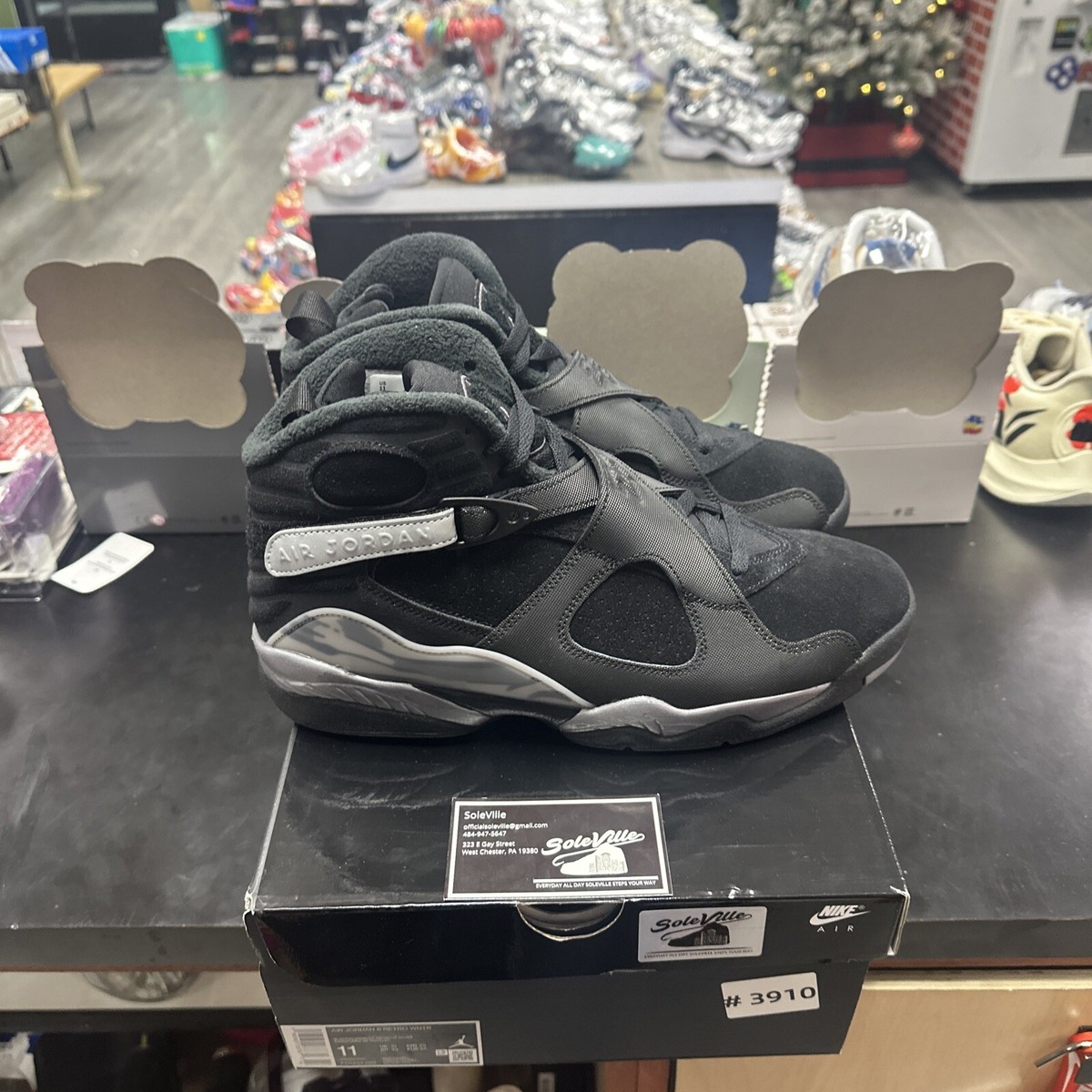 Size 11 - Air Jordan 8 Retro Winterized Gunsmoke | eBay