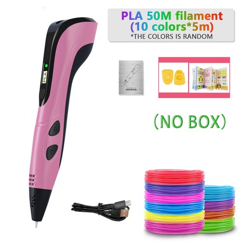 Set penna per stampa 3D per bambini penna stampante 3D con filamento 200M PLA/ABS regalo bambini - Foto 11 di 27
