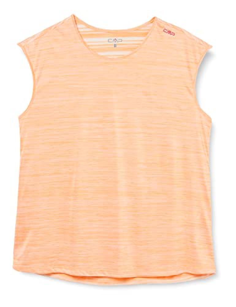 (TG. 52) CMP - T-shirt melange semitrasparente da donna, Solarium, 50 - NUOVO