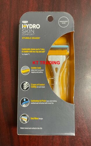 Schick® STUBBLE ERASER HYDRO SKIN COMFORT Razor with Green Tea Cushioning Gel - Picture 2 of 5