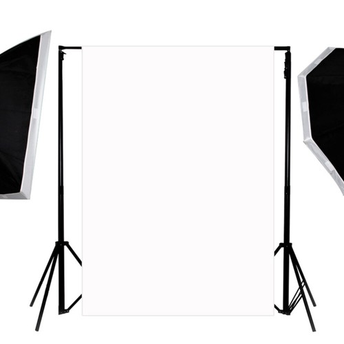 white backdrop 90*150cm Photography Studio Background Support Stand White - Picture 10 of 11