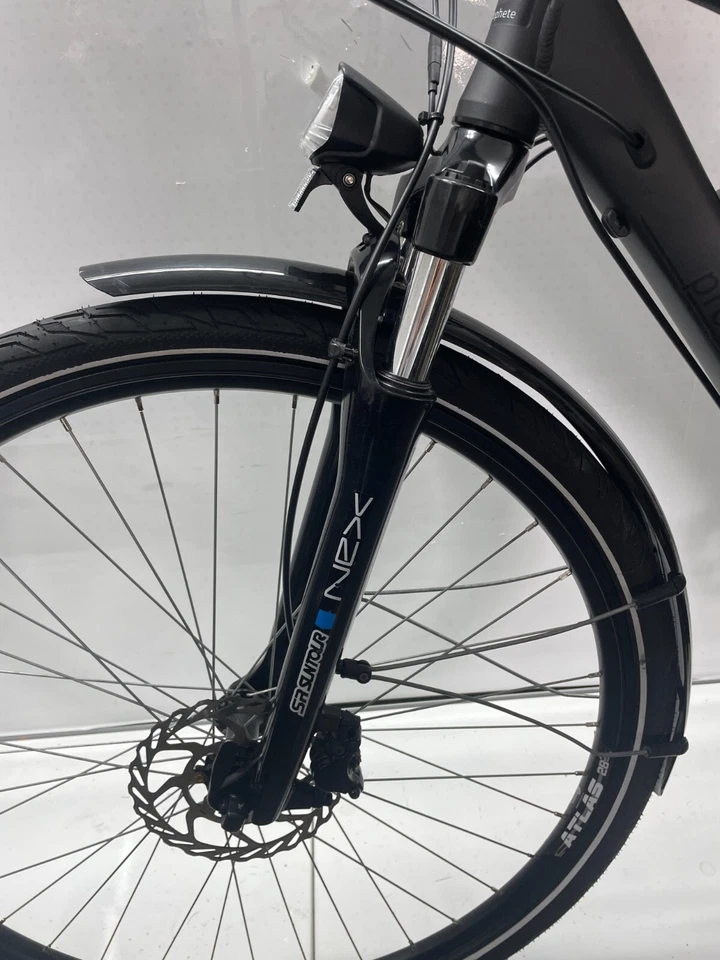 Prophete eTREKKING 28" Damen Trekking E-Bike Fahrrad Blaupunkt 250W schwarz matt - Bild 4 von 4