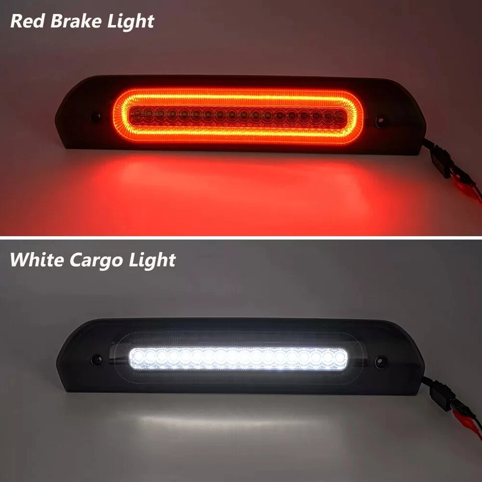 Center High Mount Stop Lamps 3rd Brake Lights For Dodge Ram 1500 2500 3500 4500 - Image 2 of 4