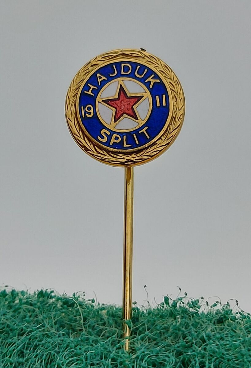 HAJDUK SPLIT Official Heraldry symbol 1911 Pin for Sale by Slavia