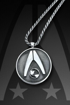 BioWare Officially Licensed Mass Effect Systems Alliance Double Sided Pendant