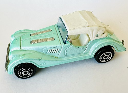1993 Majorette 1:50 Scale Diecast Morgan Teal Roadster #261 Made In France 3” - Picture 2 of 6