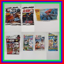 Auswahl Lego Polybag / Hefte / Figuren Star Wars Marvel Dimensions Harry Potter