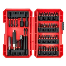 Screwdriver Bit Set 45 Piece, Impact Driver Bit Set for Drills and Drivers, A...