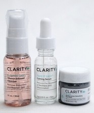 ClarityRX Nourish, Calm & Detoxify (Cleanser, Serum, Detoxifying Mask) 3pc KIT