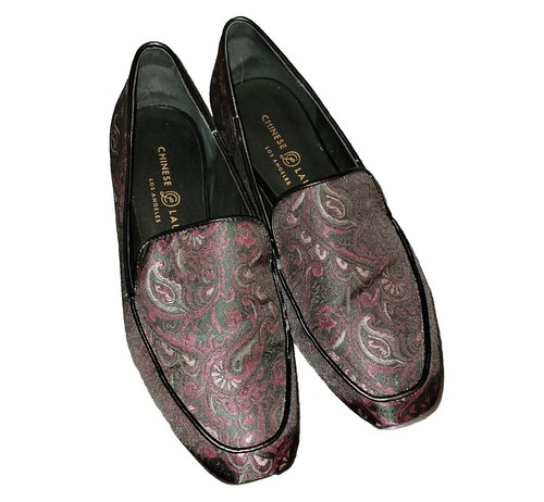 ENGLISH LAUNDRY Mens Navy Padded Jason Round Toe Leather Flats Shoes 10.5 Leonie Navy Leather Ballet Flat | Flats | Footwear main image 4