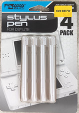 KMD 4 Pack White Stylus Pen for Original Nintendo DS Lite model USG-00 Brand New
