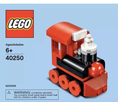 LEGO Mini Train Set 40250 December 2017 Monthly Build Polybag NEW Free  Shipping