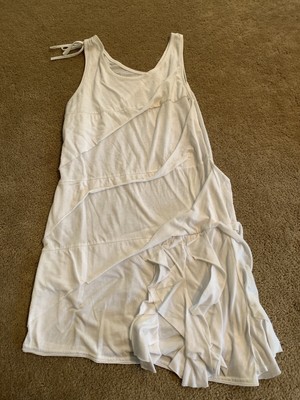 M Frederic Ruffle Tank Top Size Large Color White