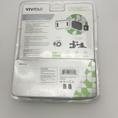 Vivitar HD Action Waterproof Camera / Camcorder - Pink DVR781HD - Brand New - Picture 7 of 7