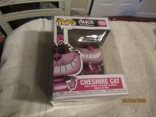 Funko Pop Disney Alice in Wonderland Cheshire Cat #1059 New w Pop Protector