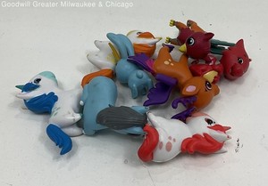 Phidal Multicolor Fantasy Animals Unicorns Friends PVC Figures Lot 8ct Toys