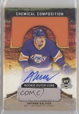 2020 The Cup Chemical Composition Outer Core Jersey 8/35 Arthur Kaliyev Auto 7ci