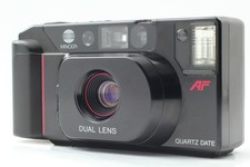 As-Is Minolta MAC-DUAL Quartz Date Point  Shoot Film Camera From JAPAN