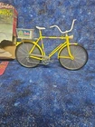Mattel Barbie Ten Speeder Yellow Bicycle Bike 1973 Vintage Accessory #7777