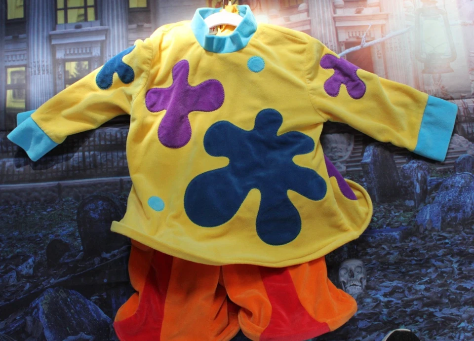 Vtg Disney Store Y2K Jojo The Clown Costume Size XXS Disney Direct No Hat - Image 2 of 4