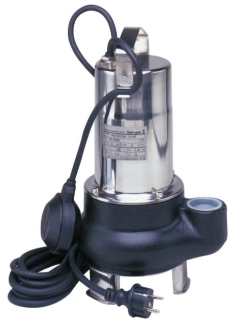 Pompe de relevage anti-blocage MINI-SVO204 Triphasé roue vortex D 40x49