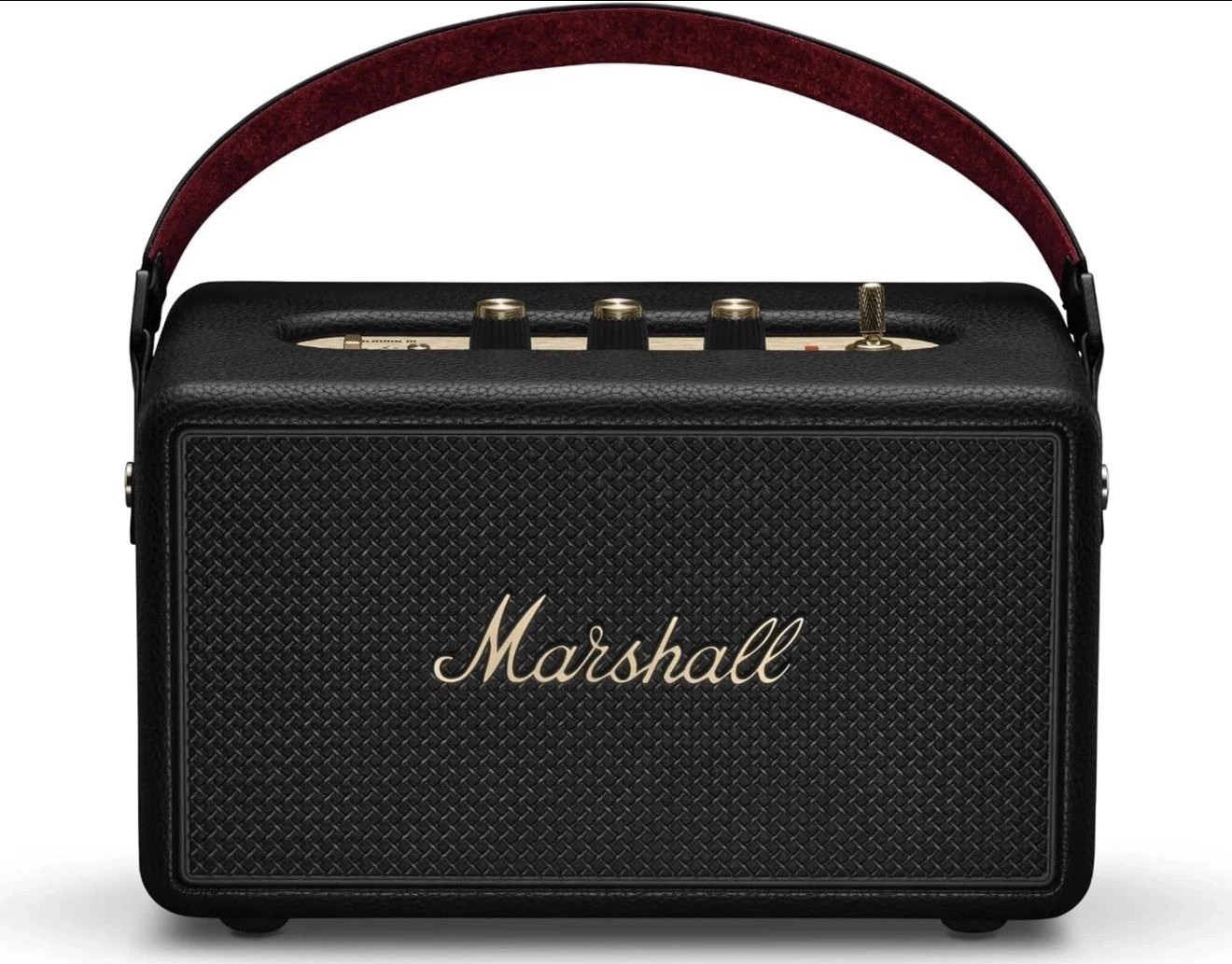 Marshall Kilburn III Portable Bluetooth Speaker - Black & Brass - New Sealed
