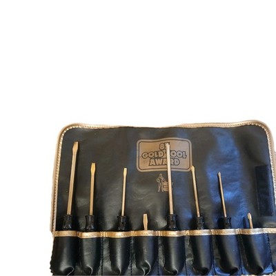 1985 Gold Tool Reward  Screwdriver Set ''Chrystler Master Tech''