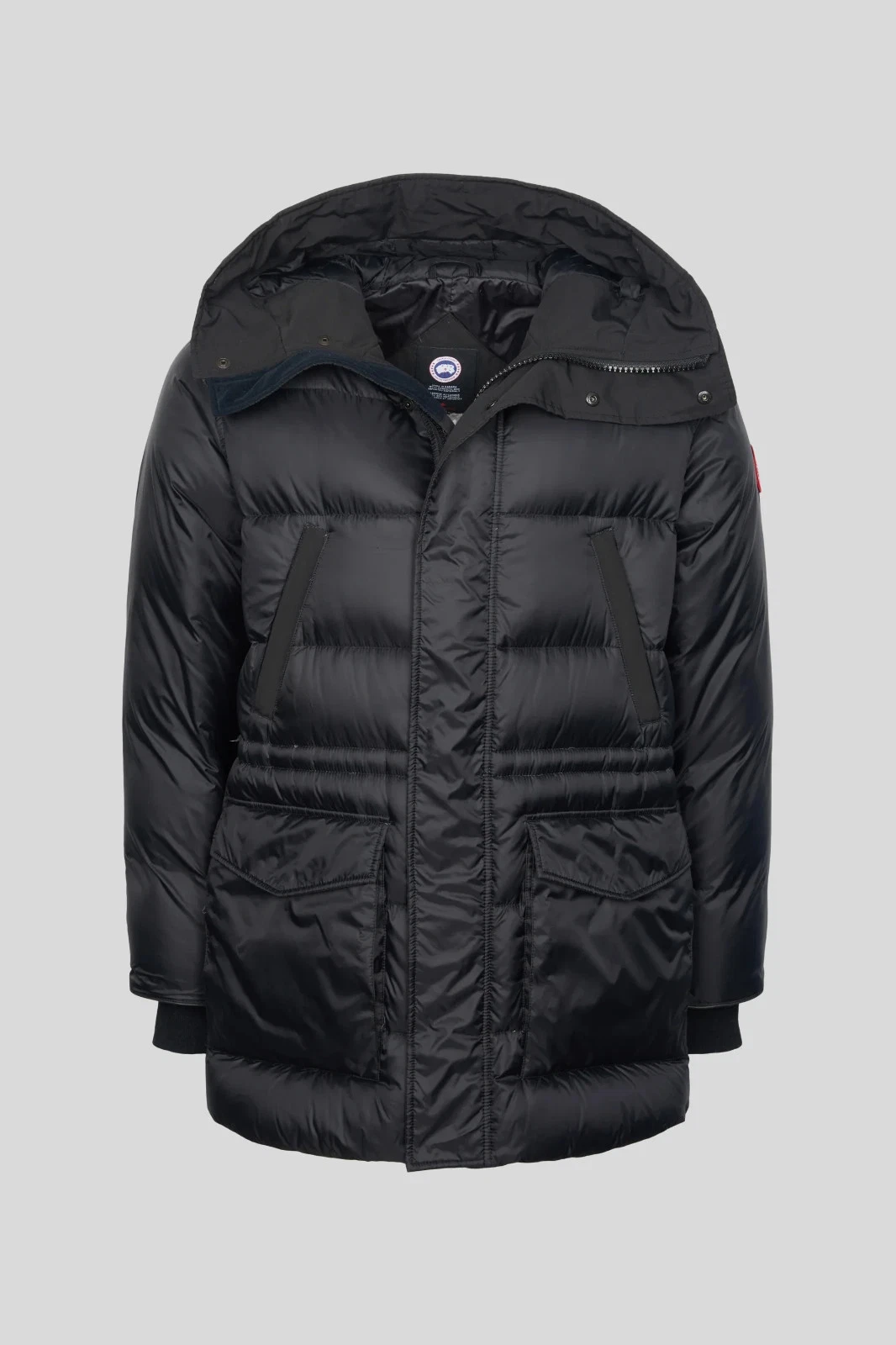 NWT Canada Goose Silverthone Down Puffer Black Coat Jacket, Size Large
