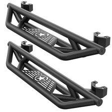 For Jeep Wrangler Jk 2007 2018 2 Door Running Boards Steel Rock Sliders 2 Pcs For Jeep Wrangler Jk 2007 2018 2 Door Running Boards Steel Rock Sliders 2 Pcs
