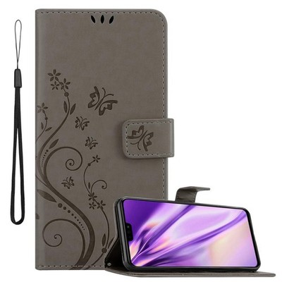 Case for Honor 8X Phone Cover Protection Flower Book Wallet