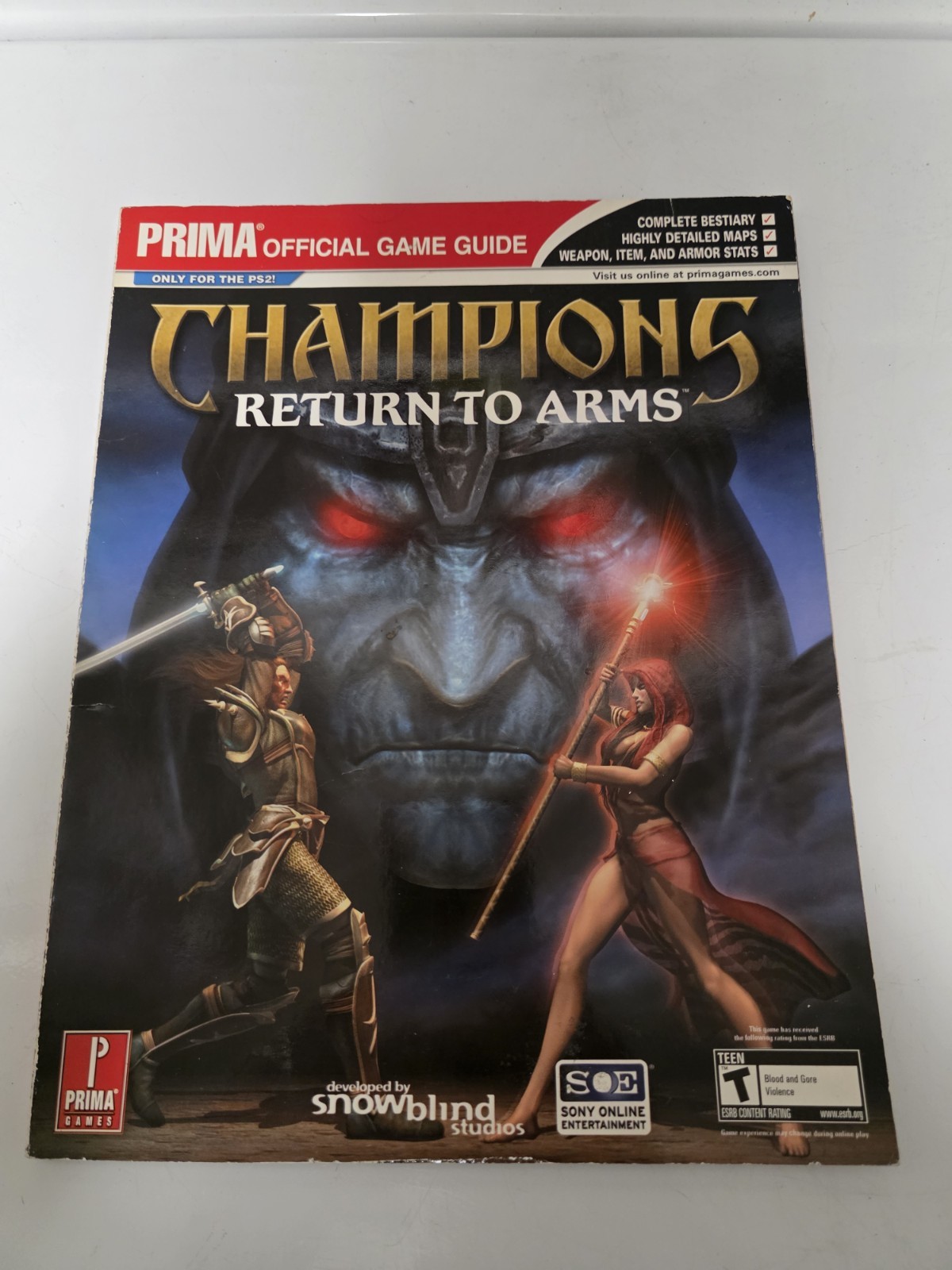 Champion of Norrath and Return to Arms Prima Guide Game Book Strategy Guide