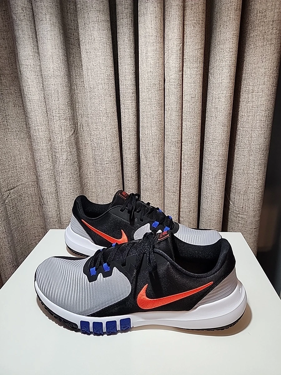 Nike Flex Control 4 Wolf Grey Black Team Orange for Sale  display picture 1