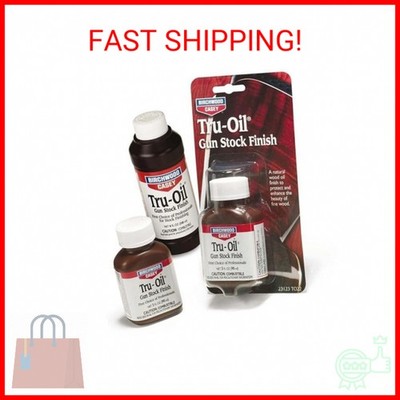 Birchwood Casey Fast-Drying Long-Lasting Water-Resistant Oil-Based Tru-Oil Stock